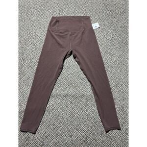 Free People FP Movement Womens Leggings Medium Cocoa NWT